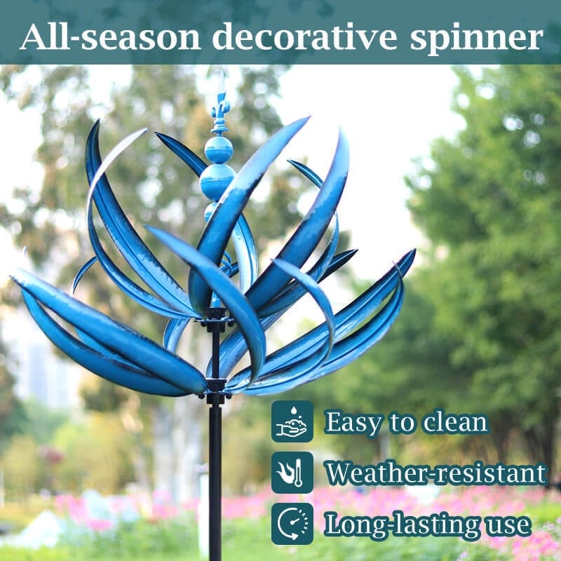 Lotuspinner - Experience the splendor of the Lotus weather vane