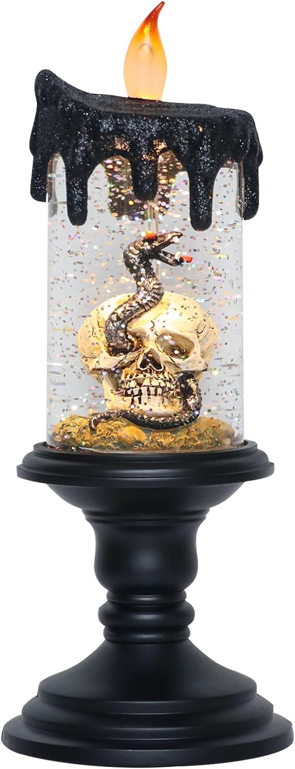 Candlite 10" Grand Glittering Halloween LED Candles