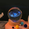 Luminous™ - 3D glowing crystal globe - a night light like no other!