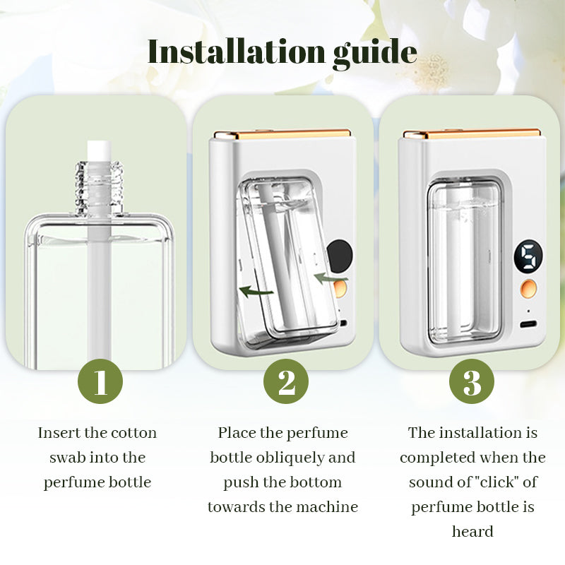 Pocket diffsuer™ - Wall-mounted automatic fragrance dispenser