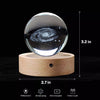 Luminous™ - 3D glowing crystal globe - a night light like no other!