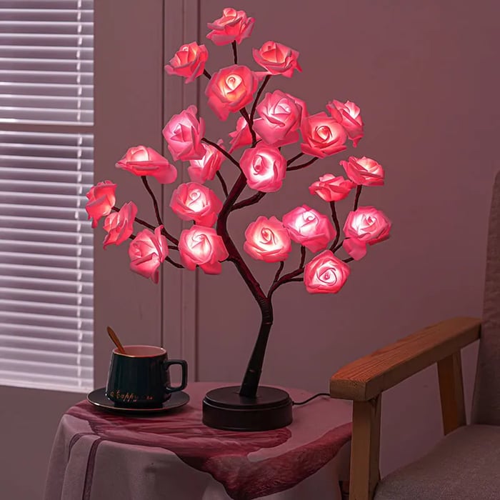 Roseglow™ - Rose tree lamp forever