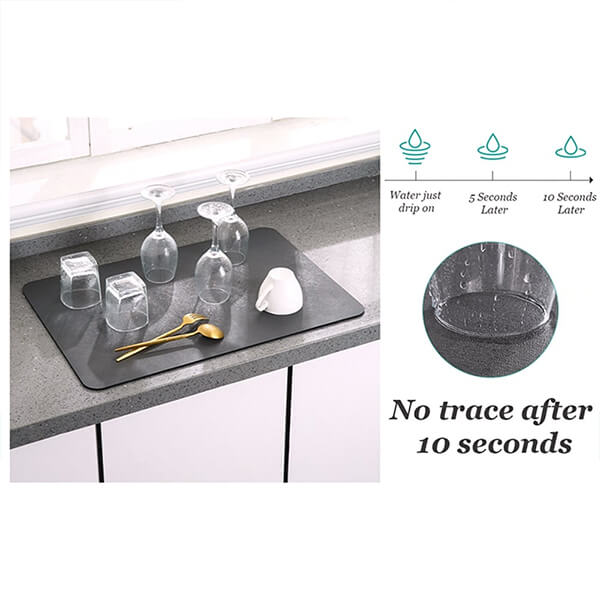 Supremat - New Kitchen Super Absorbent Draining Mat
