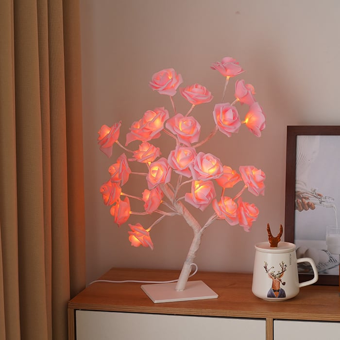 Roseglow™ - Rose tree lamp forever
