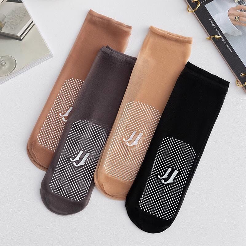 CrystalSocks™ - Invisible, non-slip Crystal Silk socks [last day discount]