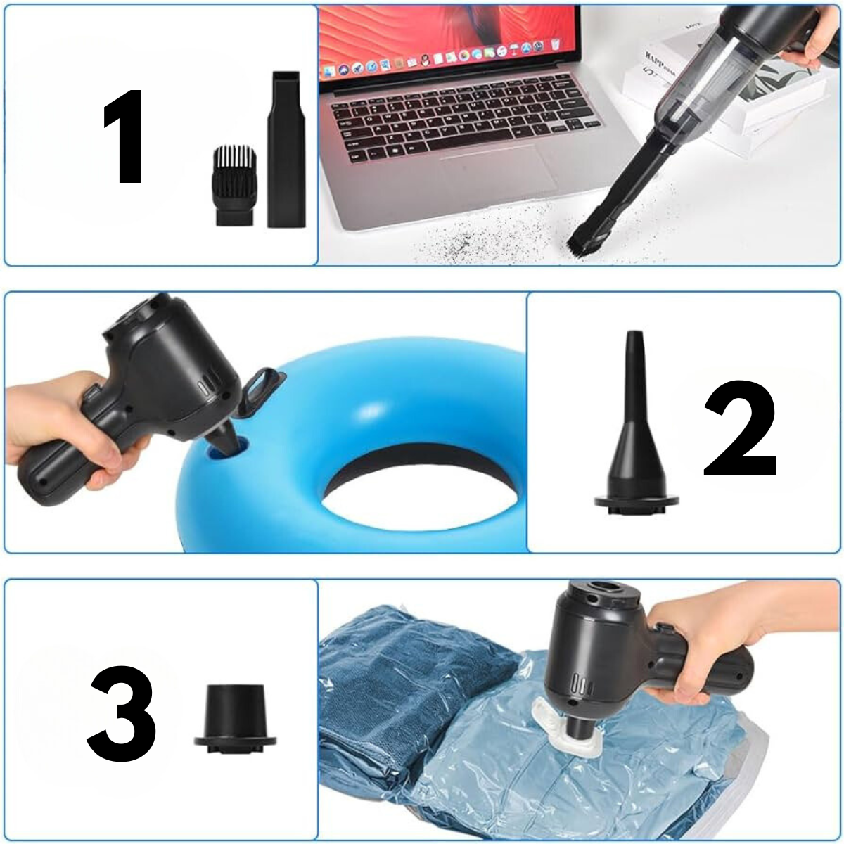 AutoVac | Ultimate cordless car vacuum cleaner with powerful suction