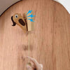 | Peckabell Handcrafted Wooden Woodpecker Doorbell