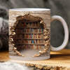 ArtisticSip™ - 3D Bookshelf Mug