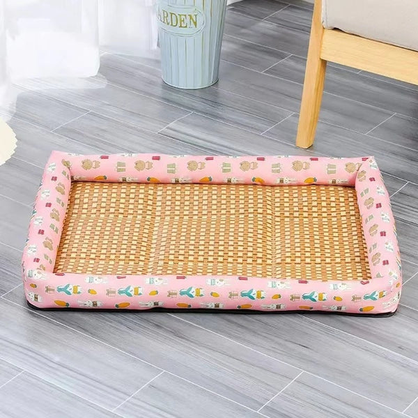 CoolBed™ - Bamboo Cat Bed - Keep your pet cool all summer long!