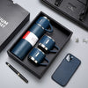 Hot&Cold™ - Stainless Steel Vacuum Thermo Travel Bottle & Mug Set - the ultimate companion for your mobile lifestyle!