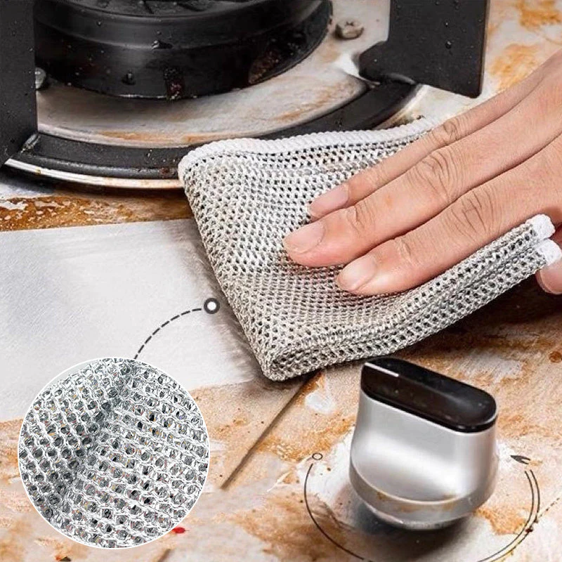 QuickScrub™ - Wire dishwashing cloth
