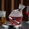 Whirlwine | 360° rotating crystal wine decanter