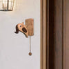| Peckabell Handcrafted Wooden Woodpecker Doorbell