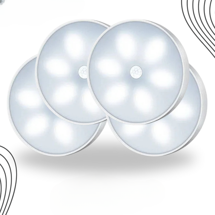 | Litepucks Wireless Motion Sensor Night Light with Remote