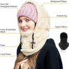SkiMask™ - Ski mask with sherpa hood
