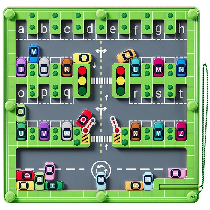 MontiPuzzle™ - Stimulate your child's brain with playful letters and colors!