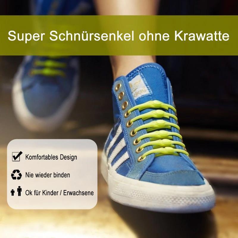 3+3 FREE | EasyTie™ - Waterproof silicone shoelaces