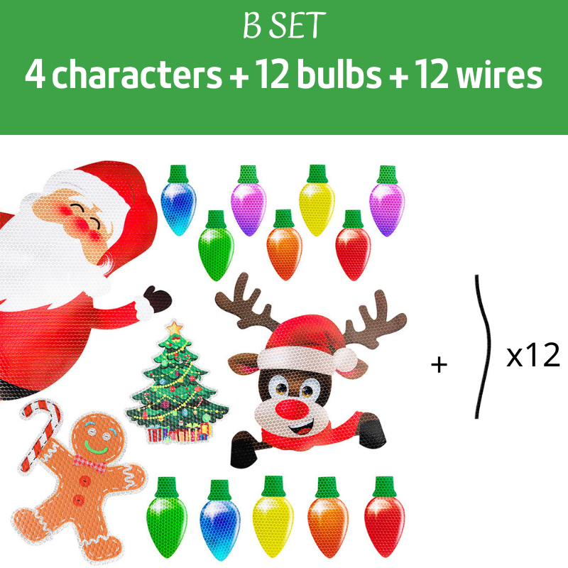Homezo™ - Reflective decorations for the Christmas car
