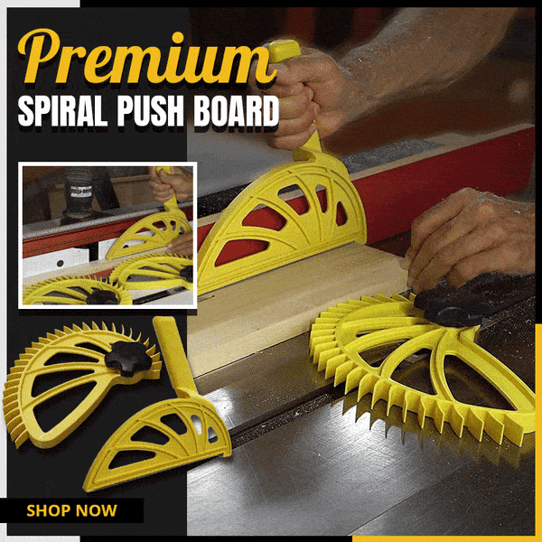 Hedgehog™ Push Board for Woodworking |