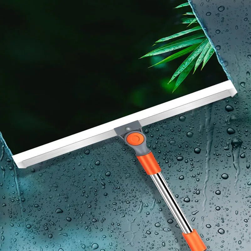 Siliswiper Silicone Scraper Broom and Magic Wiper