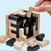| Gameglo™ Wooden Intelligence Brain Teaser Game