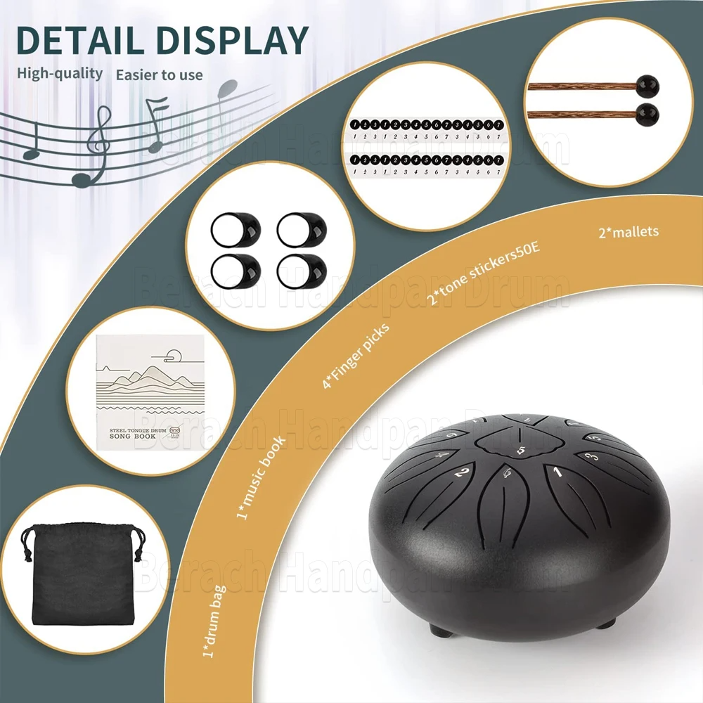 MiniDrum™ - Mini tongue drum