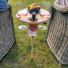 Picky - Foldable picnic table with wine holder