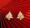 Twinkle - Twistable Christmas tree earrings