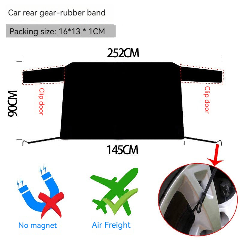 MagiCover™ - Magnetic windshield cover