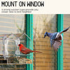 TweetieFeeder™ - Acrylic bird feeder for exterior windows [last day discount]
