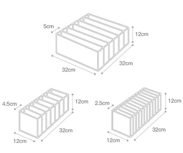 Storeme - Storage box for underwear