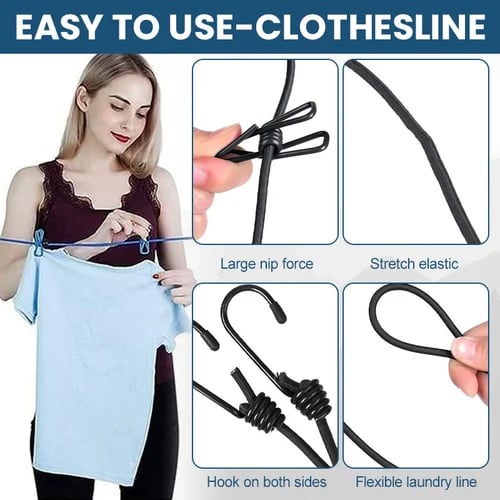 PortableHang™ - Portable clothesline