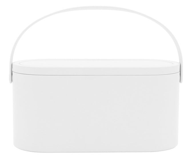 Portable Makeup Box with LED Lighted Mirror