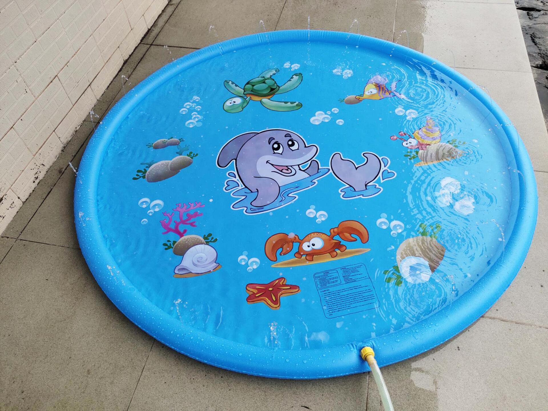() Splash™ - Kids Water Splash Sprinkle Pool Mat™ [last day discount]