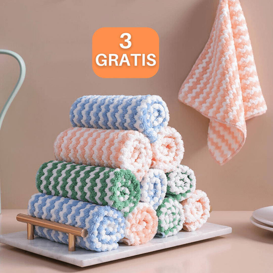 3+3 Free | Senora™ 2.0 Nanofiber cloth Streak-free cleaning and polishing 【Last day discount】