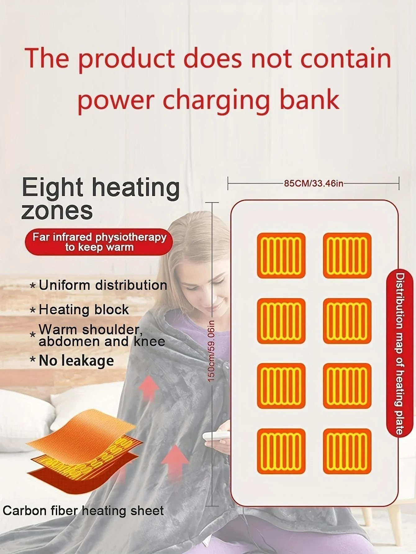HeatLuxe | Jumper electric heating blanket