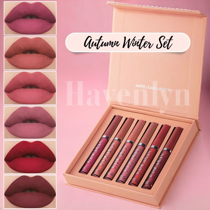Havenlyn™ - Everlasting Liquid Lipstick Matte (Set of 6)