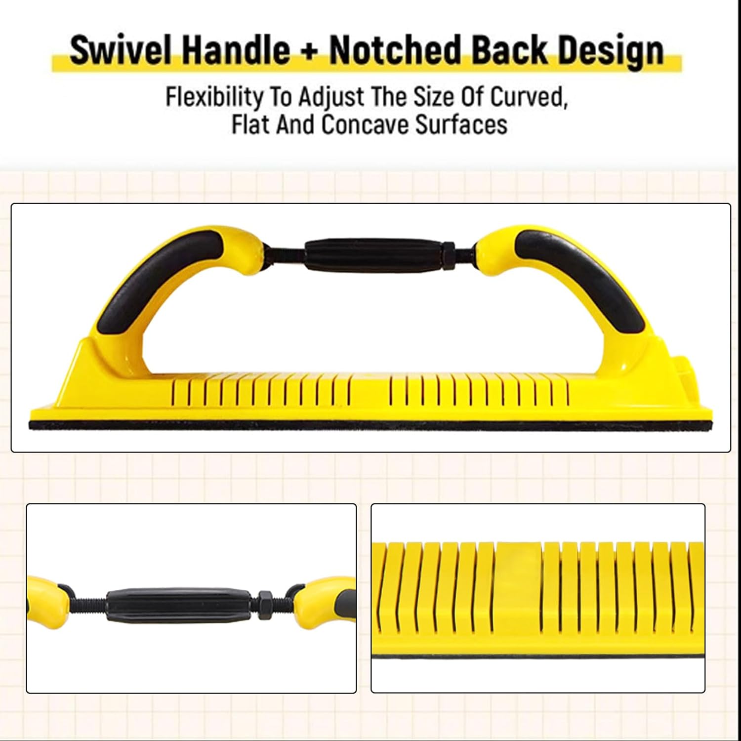 Sandy™ - Adjustable longboard hand sander - Discover the secret to effortless sanding!
