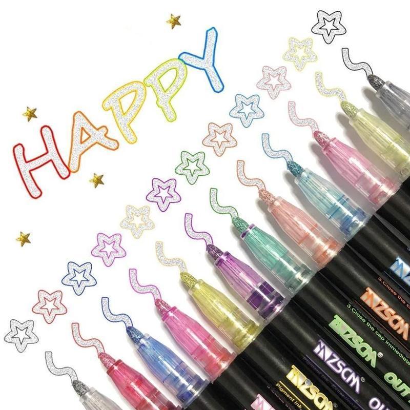 ChromaGlow™ - Outline markers | 4+4 FREE!