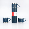 Hot&Cold™ - Stainless Steel Vacuum Thermo Travel Bottle & Mug Set - the ultimate companion for your mobile lifestyle!