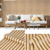 RetroWallpaper™ - 3D Effect Oak Wood Wallpaper - Give your walls a retro touch!