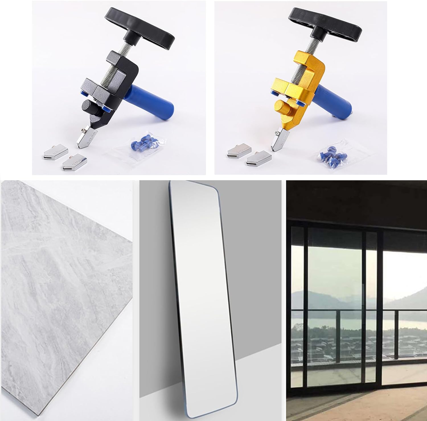 TileCutter™ - 2-in-1 ceramic and glass tile cutter - Cut tiles perfectly every time!