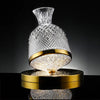 Whirlwine | 360° rotating crystal wine decanter