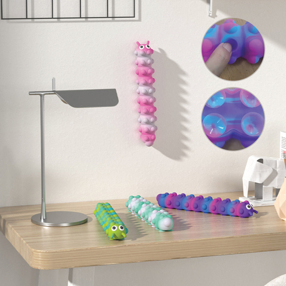 Caterpillar™ Push Popper Suction Caterpillars 【Last Day Discount】
