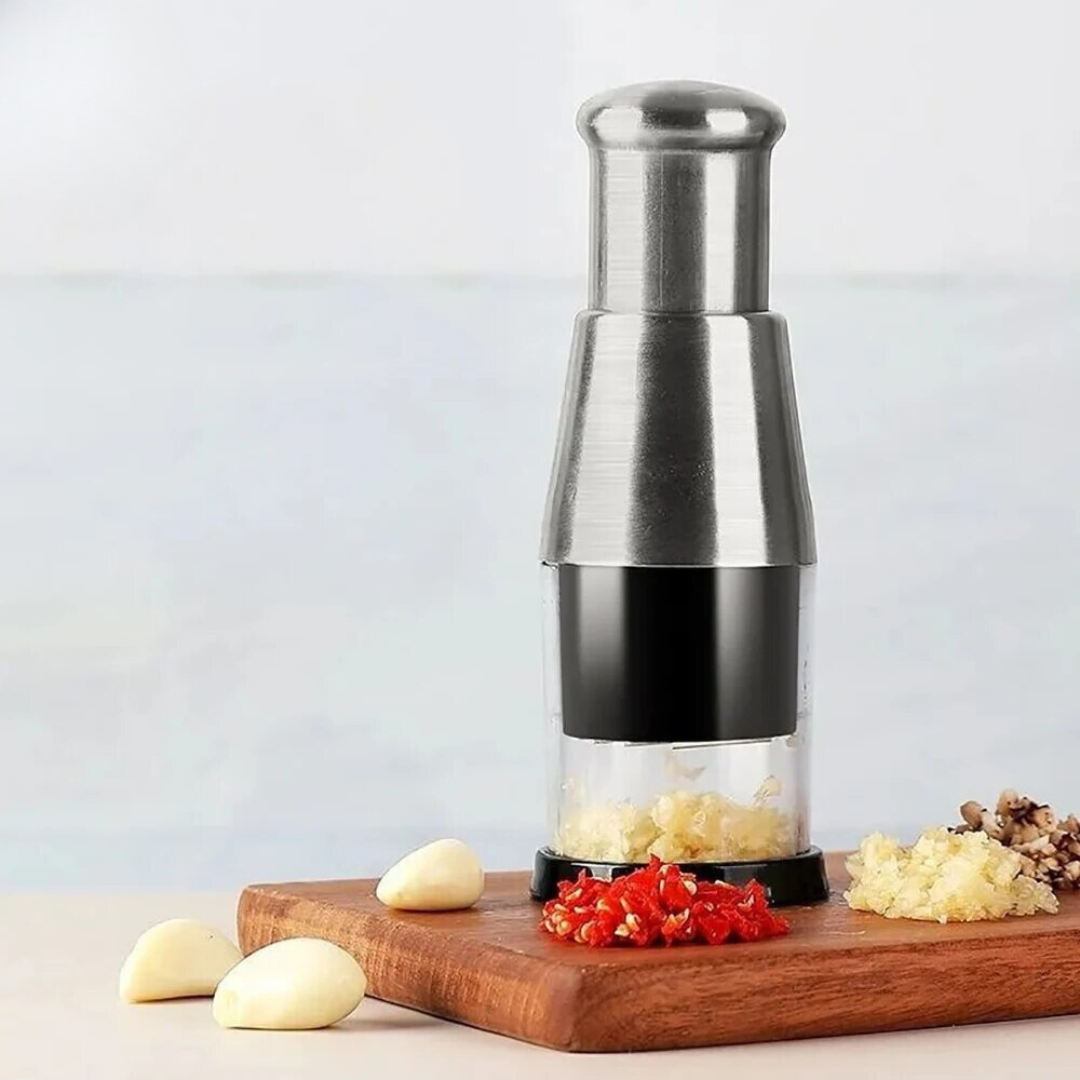 | Easechop™ Hand Press Onion Garlic Chopper