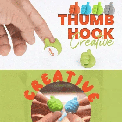 10+10 FREE | ThumbHooks™ - Always a tidy house