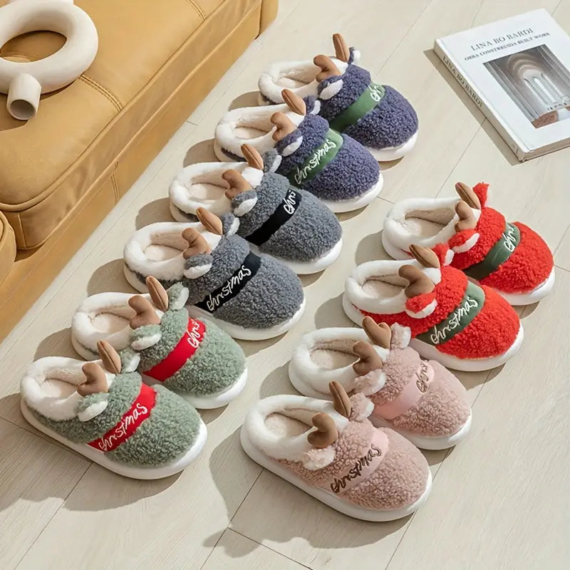 MerryFit - Christmas reindeer slippers