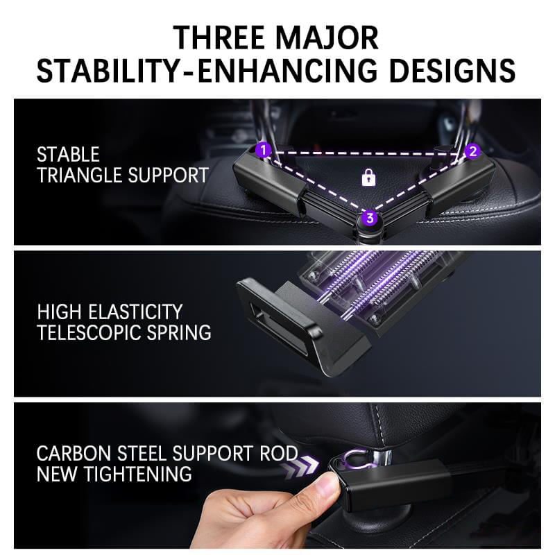 | Peakvise™ 360° Headrest Tablet/Phone Mount