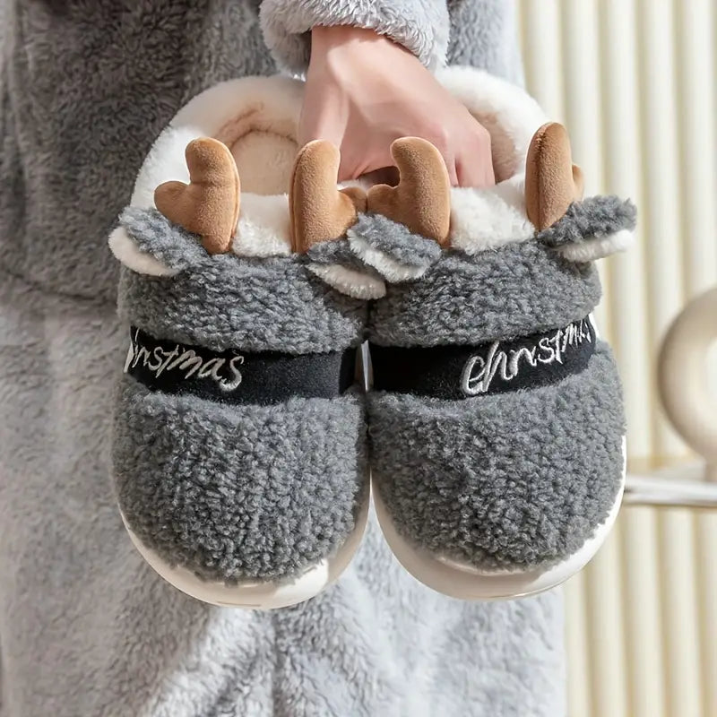 MerryFit - Christmas reindeer slippers