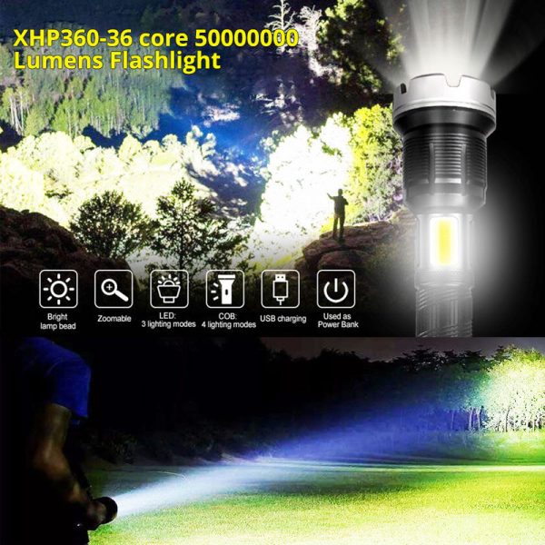 UltraLight™ - Rechargeable LED flashlight